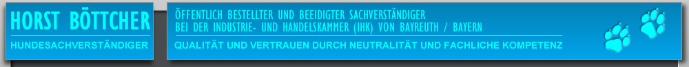 Hundesachverständiger Horst Böttcher - Hundegutachten